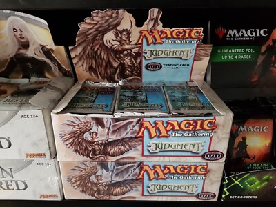 MTG Magic The Gathering 6x JUDGMENT New Sealed Booster Packs Lot