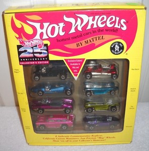 hot wheels 25th anniversary set