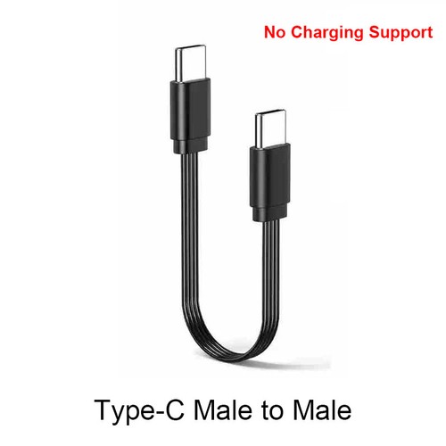USB Type-C Male to Female 90° Right Angle Fast Charger Sync Charging Cable Data - Photo 20 sur 23