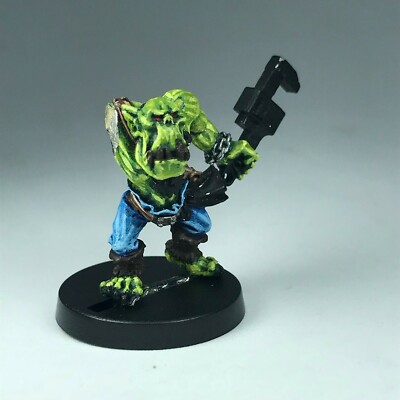 Metall Classic Space Ork Spanner Mek Boy bemalt - Warhammer 40K X4644