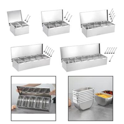 Gewürzglas herausnehmbare Aufbewahrungsbox Gewürzbox für Restaurant Küche Bar