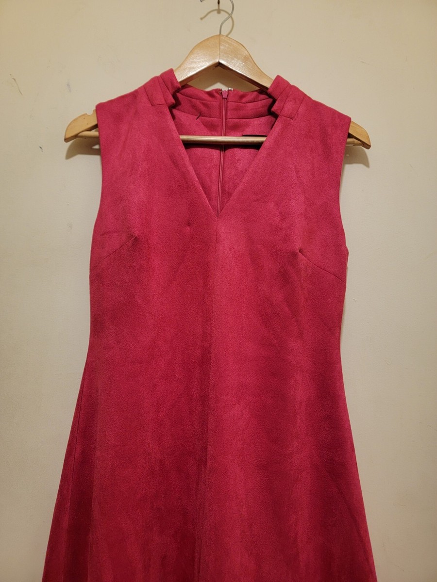 halston suede shirt dress 1970s Halston dusty rose ultrasuede dress  Flower in the Mirror Vintage