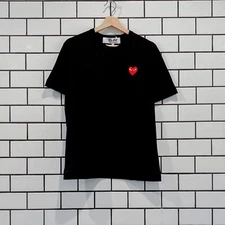 COMME DES GARCONS CDG PLAY RED HEART TEE AZ-T108-051-1-1