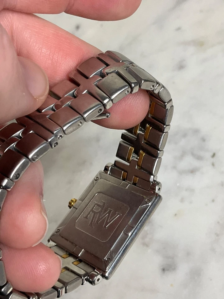 Raymond Weil Parsifal Reloj Hombre Dos Tonos Esfera Blanca Foto 3 de 4