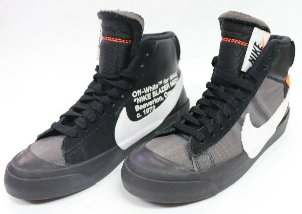 Blazer mid sales off white black