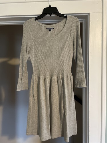 American Eagle A Line Sweater Dress 