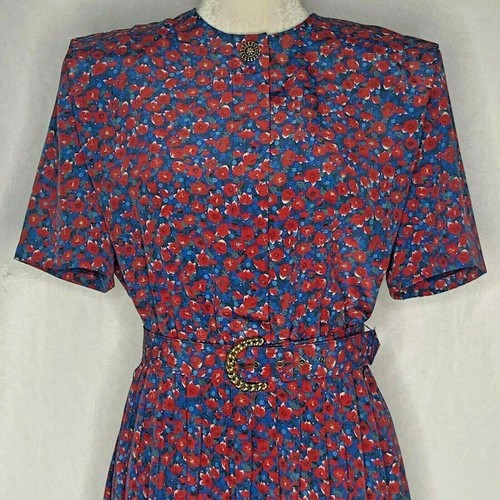 Vintage Leslie Fay Floral Secretary 