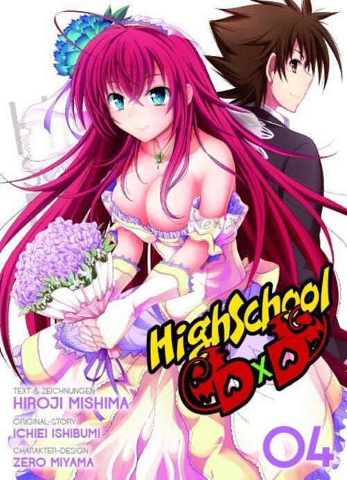 Thumbnail - Highschool Dxd 04 Hiroji Mishima Taschenbuch 170 S. Deutsch 2013