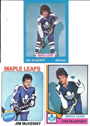 Jim McKenny 1973-74 1974-75 1975-76 Topps 3-Card Lot | eBay