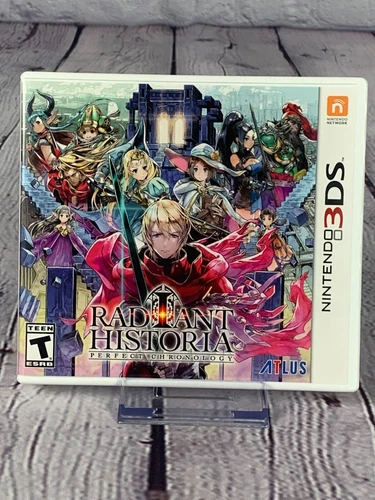 Radiant Historia Perfect Chronology (Nintendo 3DS, 2018) CIB Complete Excellent 