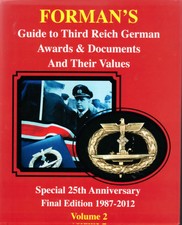 V2 Forman's Guide to Third Reich German Awards & Documents..
