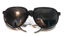 Ray Ban B L No Lenses Glacier Black Ski Mountain Sunglasses Frame Leather Shield