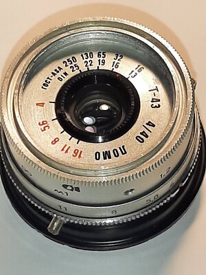 ⭐【LOMO TRIPLET T-43 スメナ8 40mm F4.0 L39】⭐ Lens LOMO TRIPLET T-43 4/40 Lens USSR SMENA 8 Lens LOMO | eBay