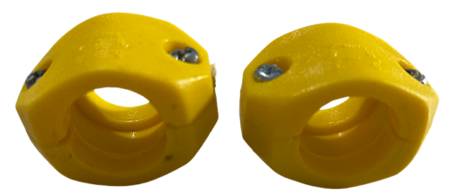 2-Pack Clamps for Garden Hose Repair Mender 5/8in-3/4in (16mm-19mm) Hoses 9z - Afbeelding 1 van 2