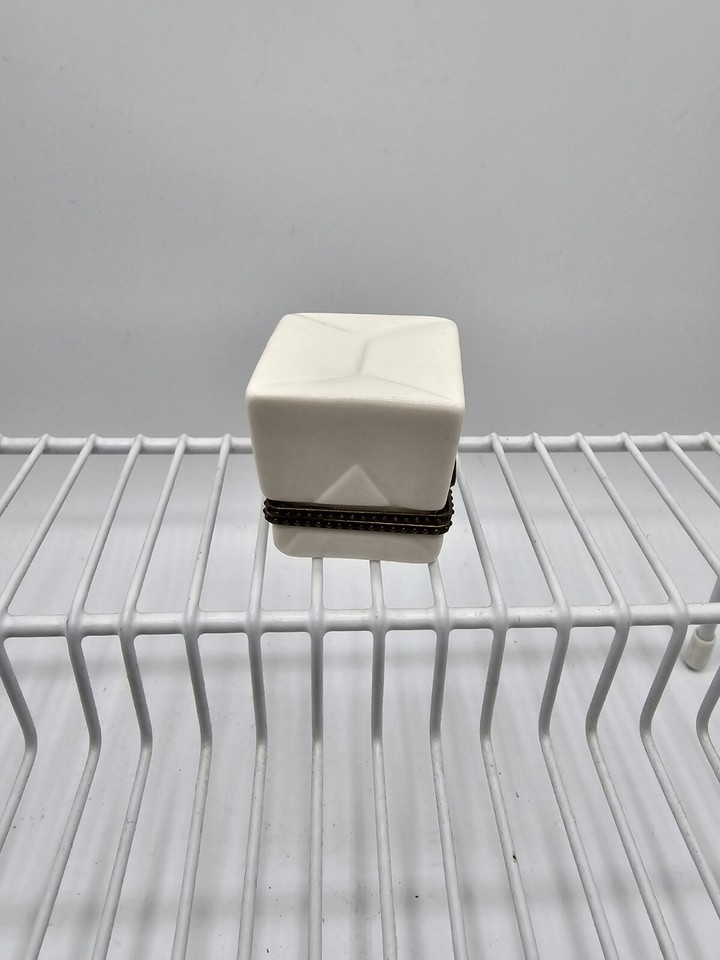 Trinket Box Ceramic Lucky Wok Chinese Take Out Carton Fortune Cookie