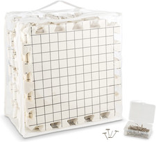 Blocking Mats for Knitting 9-Pack - Extra Thick Boards with Grids