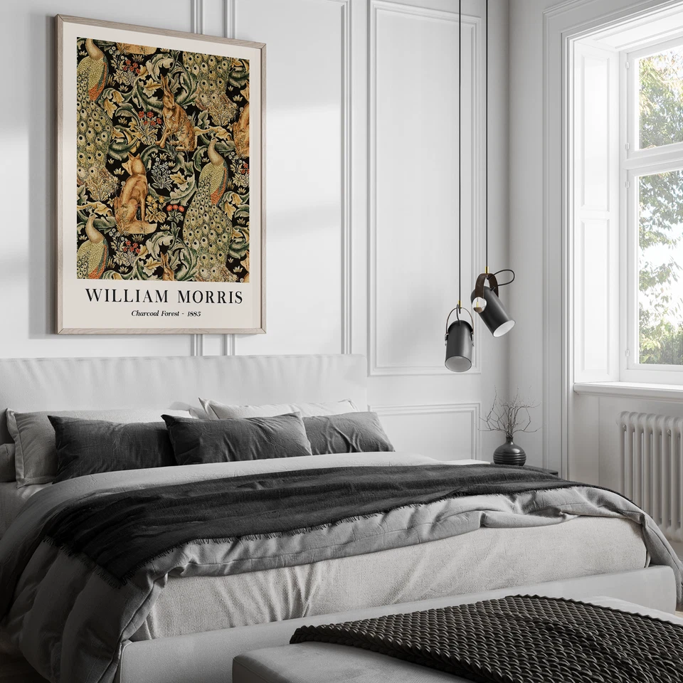 William Morris Print Set of 3 Wall Art Posters Nature Home Room Gift - Image 4 of 4