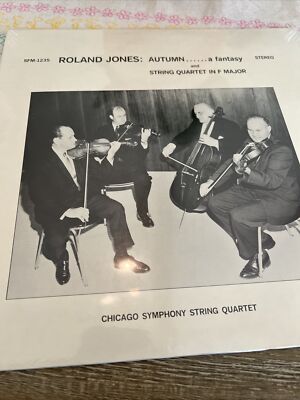 Roland Jones And Chicago String Quartet In F Major : Autumn  A Fantasy