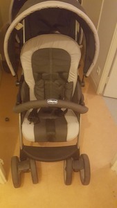 poussette double chicco together nature