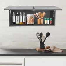 1 Drawer Storage Cabinet Steel Storage Cabinet Wall Mounted For Kitchen Drawer