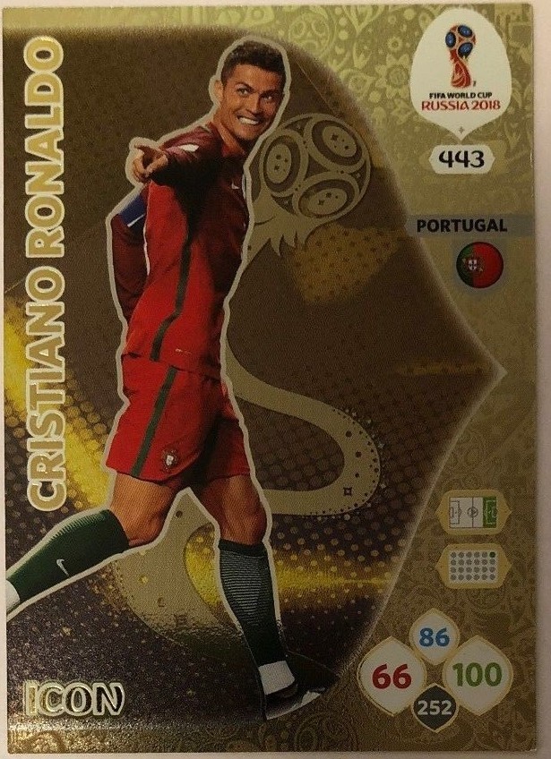 Panini ADRENALYN XL World Cup 2018 ICON,TOP MASTER,ONLINE,LIMITED