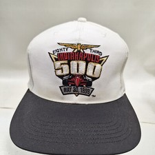 1999 Indianapolis 500 Hat White Vintage Snapback