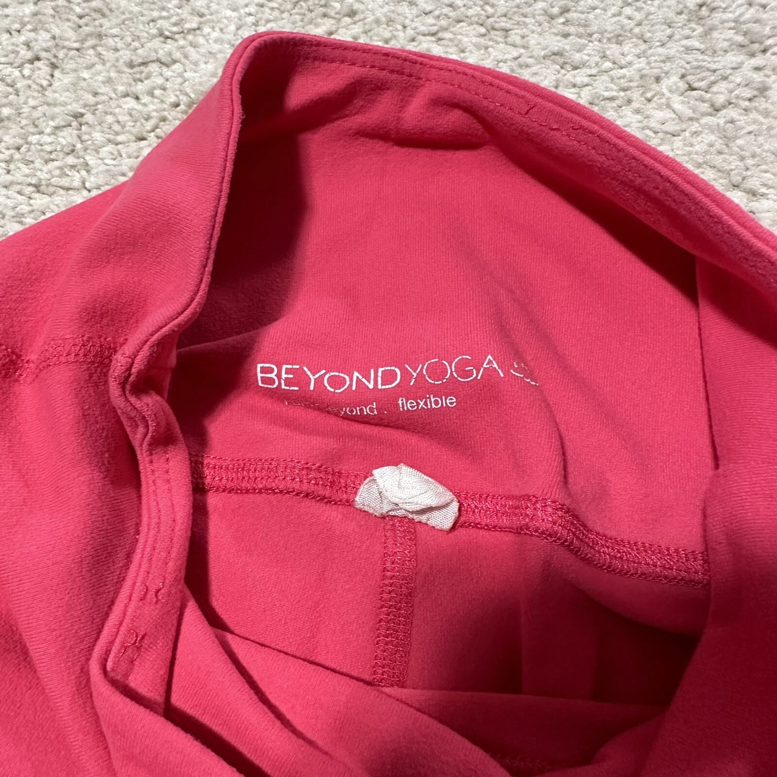 beyond-yoga mid waist stretch skinny leggings