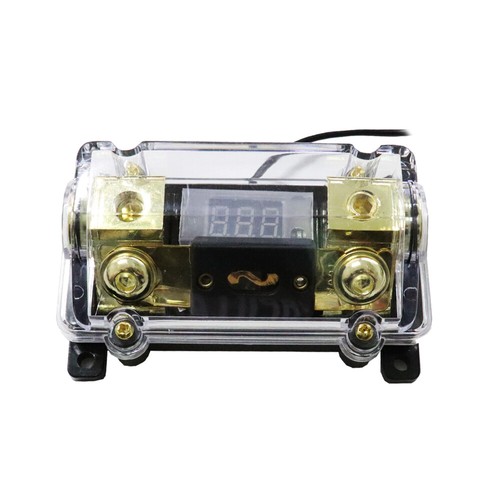 0 Gauge Audio Amplifier Power Wire (25FT Black, 25FT Red) with Digital Fuse ANL - Picture 5 of 11