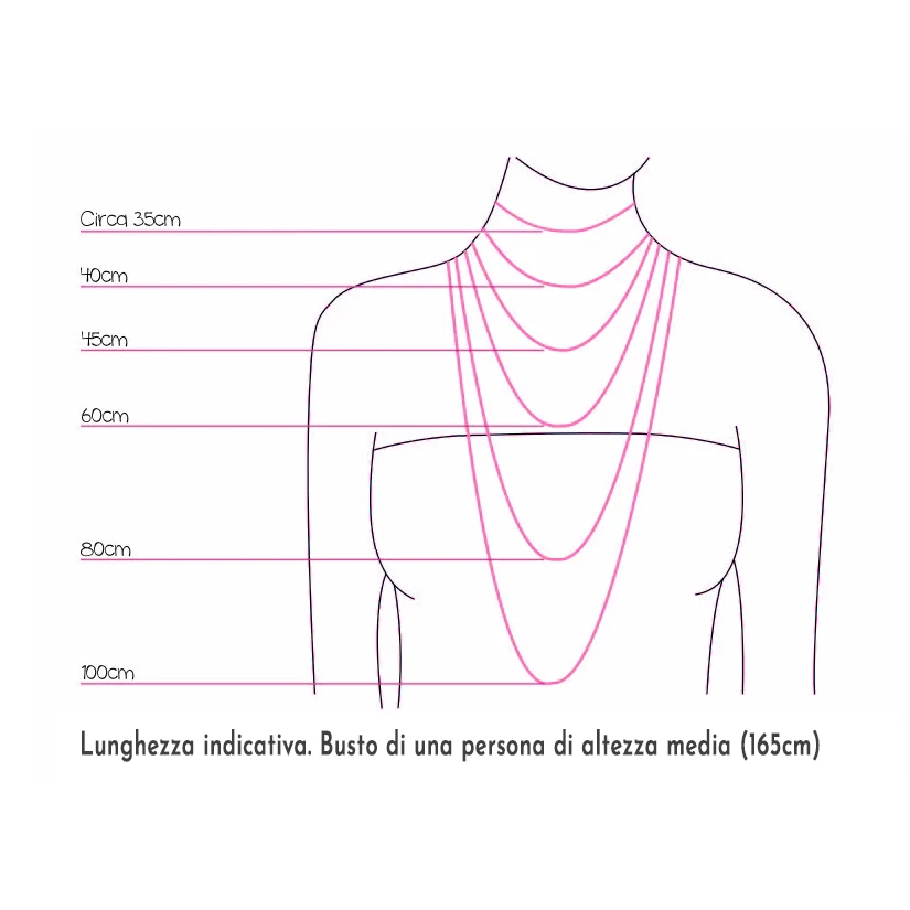 Collana in Acciaio CHIAMA ANGELI con ciondolo PIEDINI Argento piedi Mamma Donna - Immagine 2 di 4