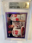 2012 Topps Chrome PURPLE REFRACTOR Mike Trout #144 BGS 9 MINT 2nd Year Card