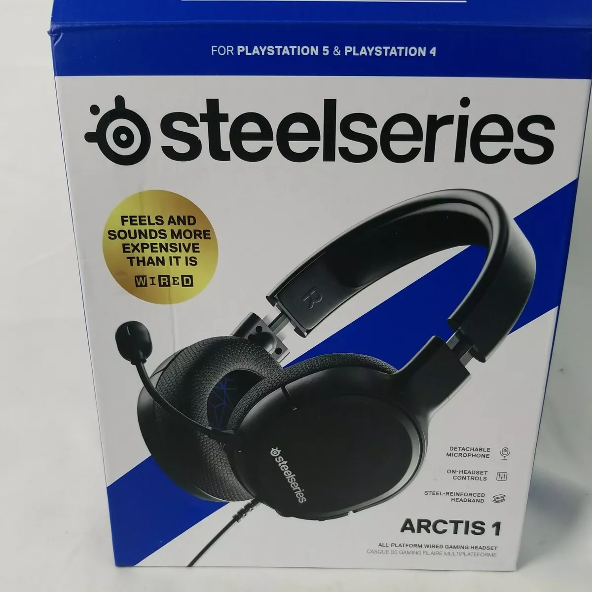 SteelSeries Arctis 1 Wireless – Casque de gaming…