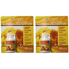 Trunature Vision Complex Lutein and Zeaxanthin Supplement, 140 Count (2 Packs)
