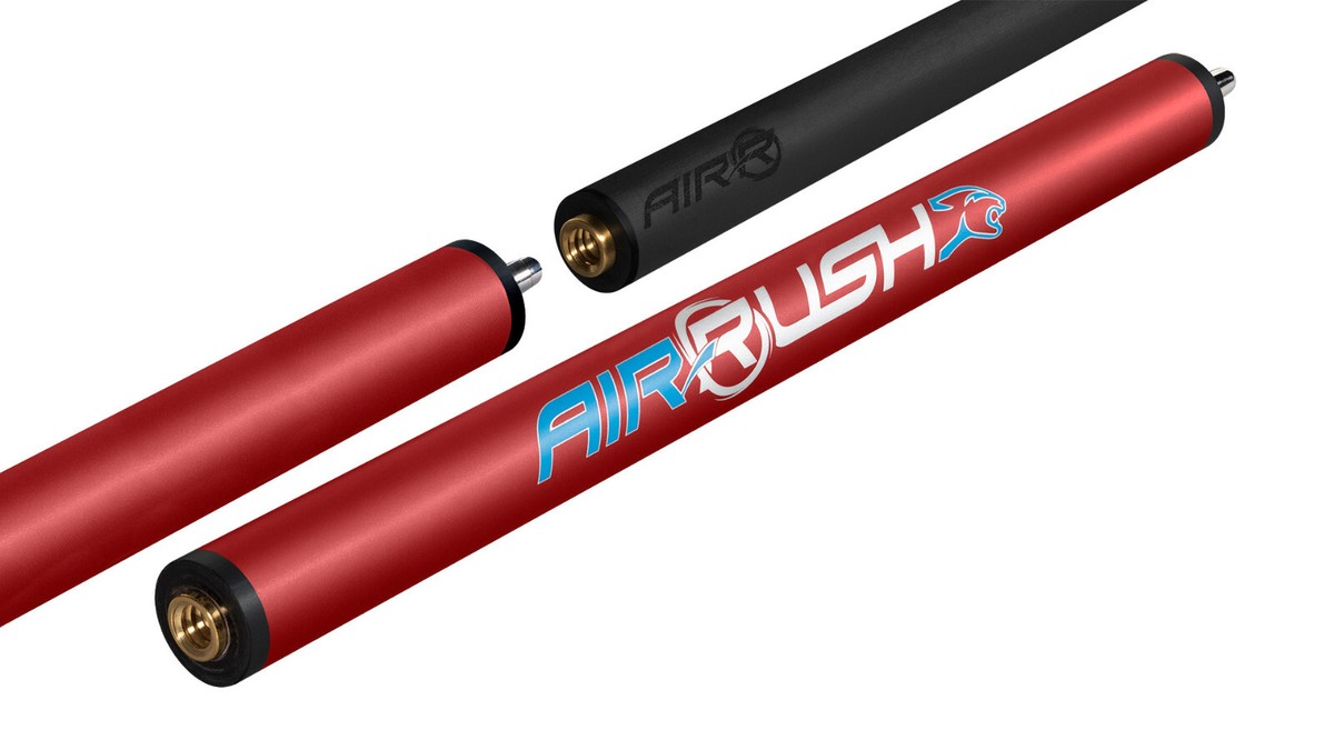 New Predator Revenge Air RUSH RED Jump Cue - NO WRAP 3 Piece Jump