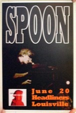 Spoon Concert Gig Poster Handbill Louisville