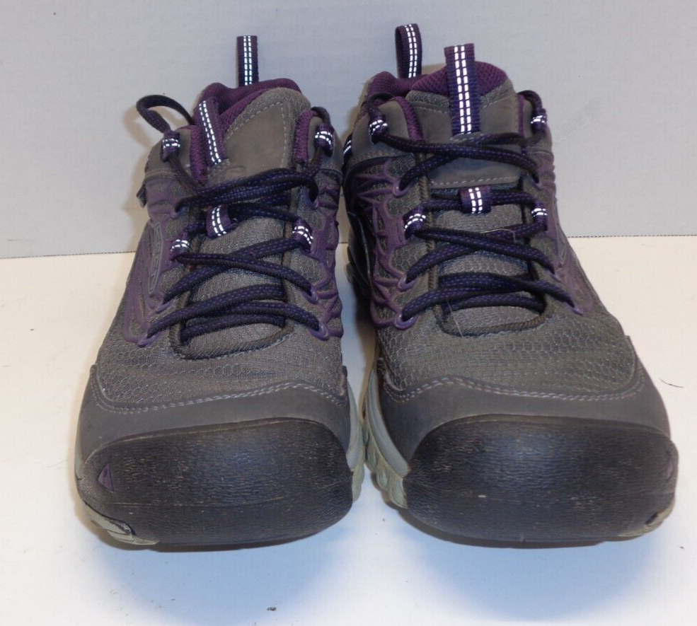 Scarpe da trekking Keen Keen Dry impermeabili da donna grigio viola finiture 9 5 39 5