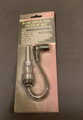 04445 In-line Ignition Spark 90° Checker Boot | eBay