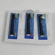 Oral-B CrossAction Electric Toothbrush Replacement Brush Heads, 6 Count, Black