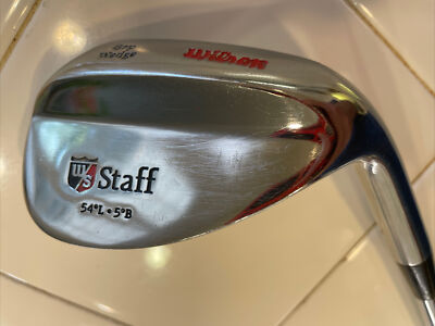 Wilson Staff Gap Wedge, 54* Loft 5* Bounce Reg Flex Steel Shaft