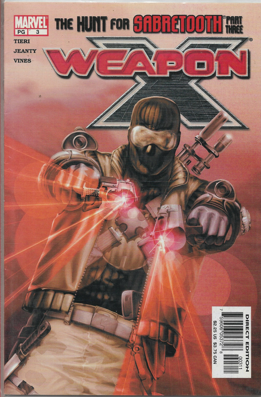 WEAPON X (2002) #3 - Back Issue (S)