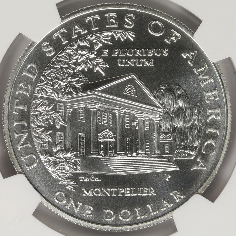 1999-P Dolley Madison  Silver Dollar $1 NGC MS70 - Image 4 of 4