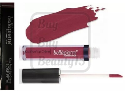 Bellapierre Kiss Proof Lip Creme in Rose Petal, 3.6ml full size new with box