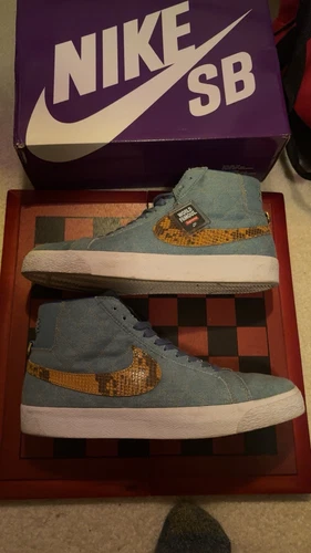 Taille 12 Blazer Nike Supreme x Zoom QS SB Mid Denim