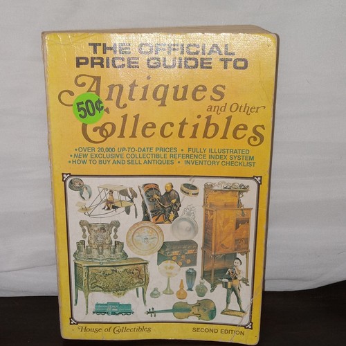 House of Collectibles Official Price Guide to Antiques 2nd Ed PB 1984 Illus