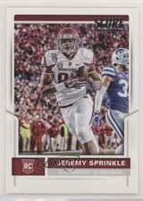 2017 Score Rookies Jeremy Sprinkle #415 0n40
