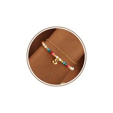 Beaded Bracelets for Women with S Initial Bracelets for Women Layering Teen Gift