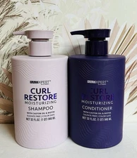 Hair Xpert Curl Restore~ Moisturizing Shampoo & Conditioner w/ Biotin 32 fl oz