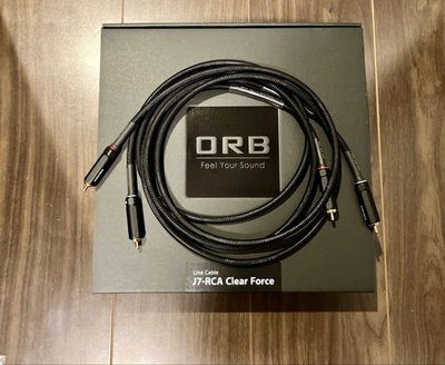 #ad #ad ORB Audio line cable J7 RCA Clear Force 1.5m $304.99