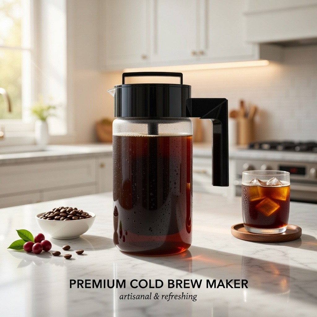 - Airtight Pitcher With Leak-free Lid - Bpa-free Cold B