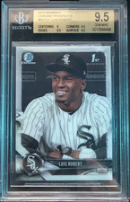 Luis Robert White Sox 11 Card Lot 2018 Bowman Chrome 1st Bowman Rookie 9.5