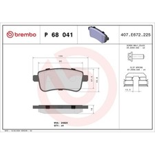 Kits de frein Renault FLUENCE